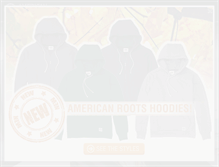 Tablet Screenshot of americanrootswear.com